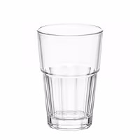 (50 pcs) Polycarbonate Drinking Glass - Clear - 250 ml