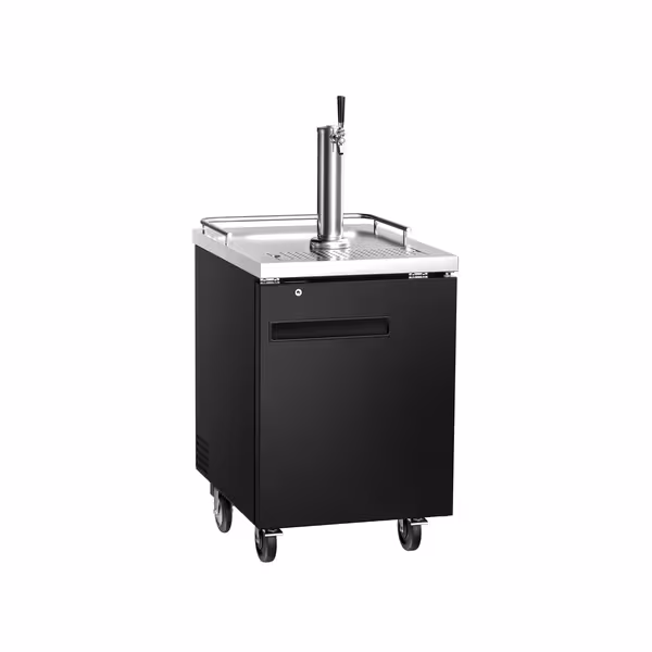 Hladnjak za pivo s točionikom - za 1x 50 l bačvu - 600x780 mm - 1 Vrata