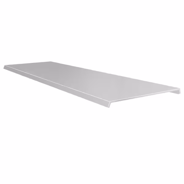 Półka … - pokrywa ze stali nierdzewnej - 2500x487mm - Wysokość: 33mm - kompatybilny z KIBL2580