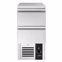 Rashladni pult PREMIUM - 450x700 mm - 102 l - Statičko hlađenje - s 2 ladica