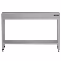 طاولة عمل ستانلس ستيل ECO - 1200x600mm - مع رف سفلي