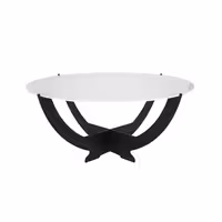 Buffet Stand - Octopus - Powder-coated stainless steel - Black - round - Ø381mm