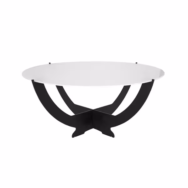 Buffet Stand - Octopus - Powder-coated stainless steel - Black - round - Ø381mm