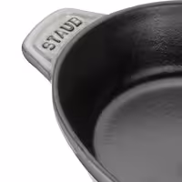 STAUB | Oval Cast Iron Casserole with Lid – 230 mm - Graphite Grey - Grill Compatible