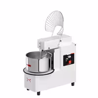 Spiralna miješalica za tijesto - 22 l / 18 kg - 2 brzine - podizna glava i uklonjiva posuda - s mehaničkim timerom - 400 V - za pizzu i kruh