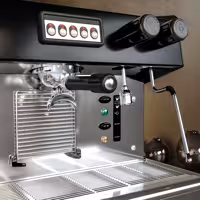Profesyonel Espresso Kahve Makinesi - 2 Gruplu - Manuel - Ön Demleme (Preinfusion) Sistemi & 2 Buhar Kolu - Tall Cup