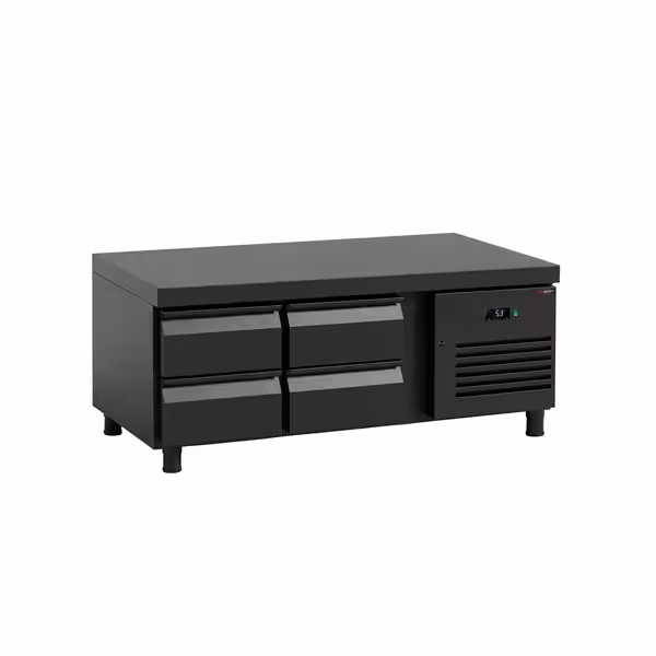 Hladna bazna jedinica – 1600 mm – 191 l – 4 ladice GN 1/1 – mat crna