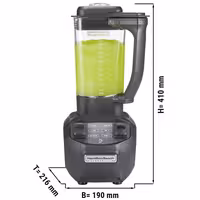 HAMILTON BEACH | Commercial Bar Blender Rio HBB225 – 1.4 L - 625 W - 2-Speed - Wave Action