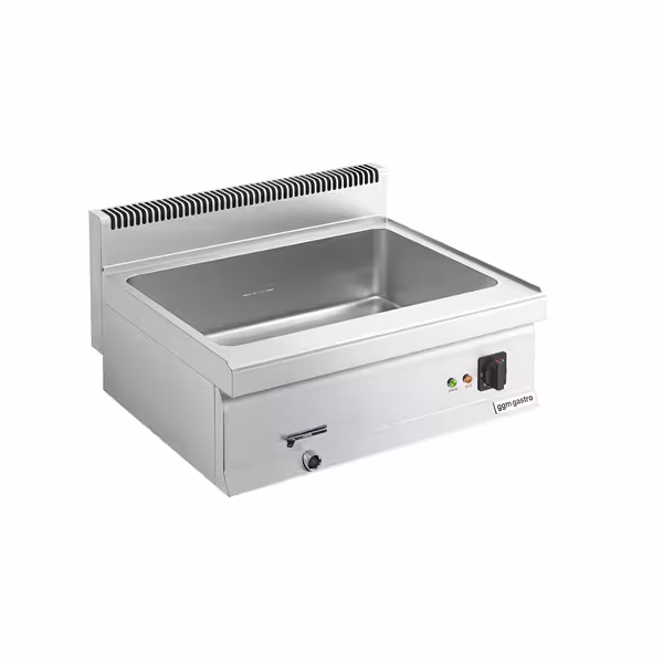 Toplovodna kupka električna - 2,4 kW - 2x GN 1/1 ili 4x GN 1/2 - s odvodnim ventilom