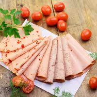Ručna salamoreznica sa zamašnjakom - oštrica Ø 250 mm - crvena - s postoljem