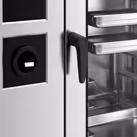Commercial Gas Combi Oven – Touch Control – 40 × GN 1/1 – with Automatic Cleaning System, Core Temperature Probe, Boiler, Rack