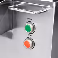 Elektromos Burgonyahámozó gép - 600 kg/h - 30 kg/ciklus - 1500 W - 400 V
