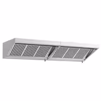 Profesionalna zidna napa - 2800 mm - Flammschutzfilter 6 / Typ B i rasvjeta