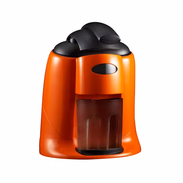 Kollu Narenciye Sıkacağı - 570W - 14.5kg - Elektrikli, kollu, çift konili, 1300/1600 rpm, bulaşık makinesinde yıkanabilir parçalar - Turuncu (Çiftli)