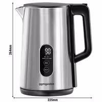 Kettle – 1,7 litre – 1,5 kW – digitalni – nehrđajući čelik