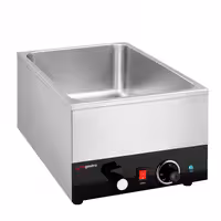 Stolna toplovodna kupka - 1,2 kW - GN 1/1 - s odvodnim ventilom
