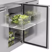 ECO rashladni pult – 2230 x 700 mm – s 3 vrata – 2 ladice