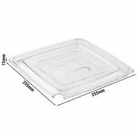 (6 adet) Kapak - PURE - 255x255mm - 83408#6, 83469#6, 85261#6 & 85267#6 ile uyumlu