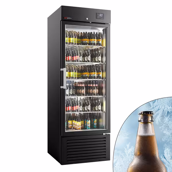 SUPERCOOLER frižider za pića – sa staklenim vratima – hladi na ispod 0 °C