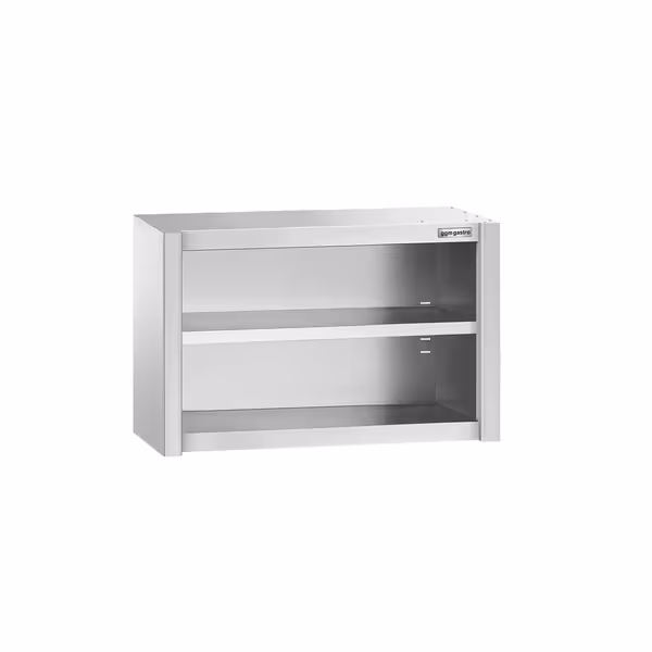 خزانة حائط ستانلس ستيل PREMIUM - 800x400mm - بدون باب ذو أجنحة - ارتفاع 650 mm