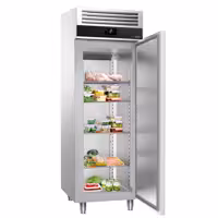 Szafa chłodnicza PREMIUM – stal nierdzewna – GN 2/1 – 700 L – z 1 drzwiami – z izolacją 60 mm