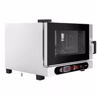 Commercial Electric Combi Oven- Digital Controls - 4x GN 1/1 or 4x EN 600x400 - incl. Automatic washing system, Wi‑Fi & USB
