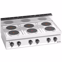 Elektroherd - 15,6 kW - 6 Platten Rund