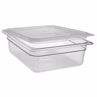 (6 komada) CAMBRO | Polipropilenski GN-Poklopac 1/2 - Hermetičan - Mliječna boja
