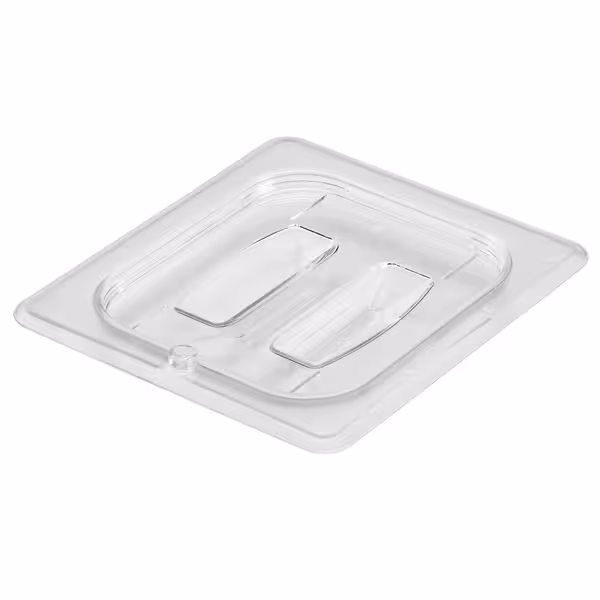 (6 szt.) CAMBRO | Pokrywa GN 1/6 CAMVIEW® – kopolimer – z uchwytem – bez BPA – przezroczysta