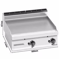 Plită de gătit pe gaz – 13,8 kW – Glatt