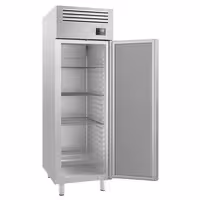 Szafa mroźnicza Premium PLUS – stal nierdzewna – GN 2/1 – 560 L – z 1 drzwiami