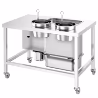Stanica za paniranje piletine – 1130 mm – 5 kg/min