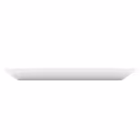 (6 adet) MAYA Sunum Tabağı - Dikdörtgen - Porselen - 330x180mm - Beyaz