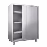 خزانة تخزين أدوات المائدة PREMIUM - 1400x700mm - 2 أبواب منزلقة - الارتفاع: 1800mm