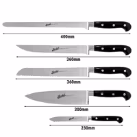(5) BERKEL | Kitchen Knife Set – Ham, Bread, Carving, Chef & Utility