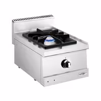 Fogón a gas de sobremesa - 6,5kW - 1 fuegos