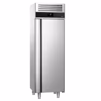 Szafa chłodnicza PREMIUM – stal nierdzewna – 400 L – z 1 drzwiami