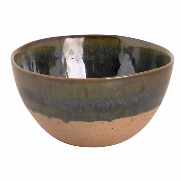 (6 adet) Tatlı / Salata Kasesi - Stoneware - Wisteria - 800ml - yuvarlak - Ø150mm - Yeşil/Bej