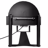 Električna grijana posuda GN 1/1 - s roll-top poklopcem - crna (chafing dish)
