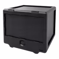 Insulated Food Pan Carrier - Front loading - 100L - for scooters & bicycles - 602x570x575mm