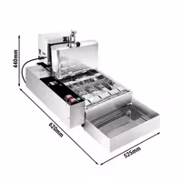 Automatski stroj za krafne / lokme - za krafne - 2,8 kW - stolna - Veličine krafni: 60–60 mm
