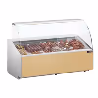 Serve Over Counter - 1881mm - front panel beige - capacity 387 litres