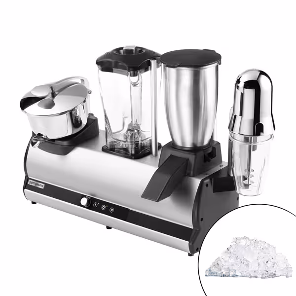 Bar Seti - Blender, Buz Kırıcı, Bar Mikseri & Elektrikli Narenciye Sıkacağı - 150 + 750 + 150 + 100W