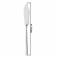 (12 pcs) Fish knife Stella - 18/10 stainless steel - 151mm