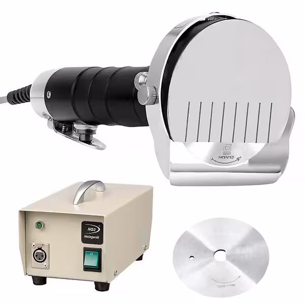 Elektrisch Kebabmes Professioneel - Capaciteit: 90kg/dag - incl. snijmes, vervangmes, netvoeding