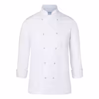 (6 peças) Jaqueta Karlowsky Chef Basic - Branco - Tamanho: XS