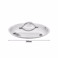 Coperchio per Pentola - Acciaio Inox - Ø240mm