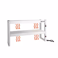 IR‑värmebrygga - 1200x300 mm - 1,08 kW - 2 uppvärmda plan