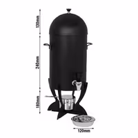 Hot drinks dispenser - 5L - Black