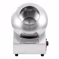 Commercial Chocolate Panning & Coating Machine – 3 L - Ø300 mm Drum - 30–110°C - 600 W